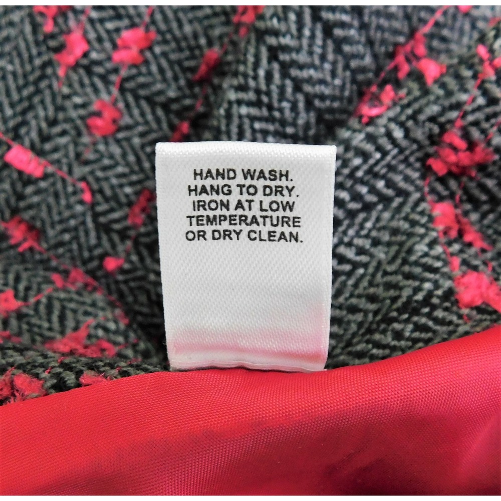 Cato Women Skirt, Size 14, Black, Gray, Pink, Acrylic,‎ polyester - Picture 6 of 6